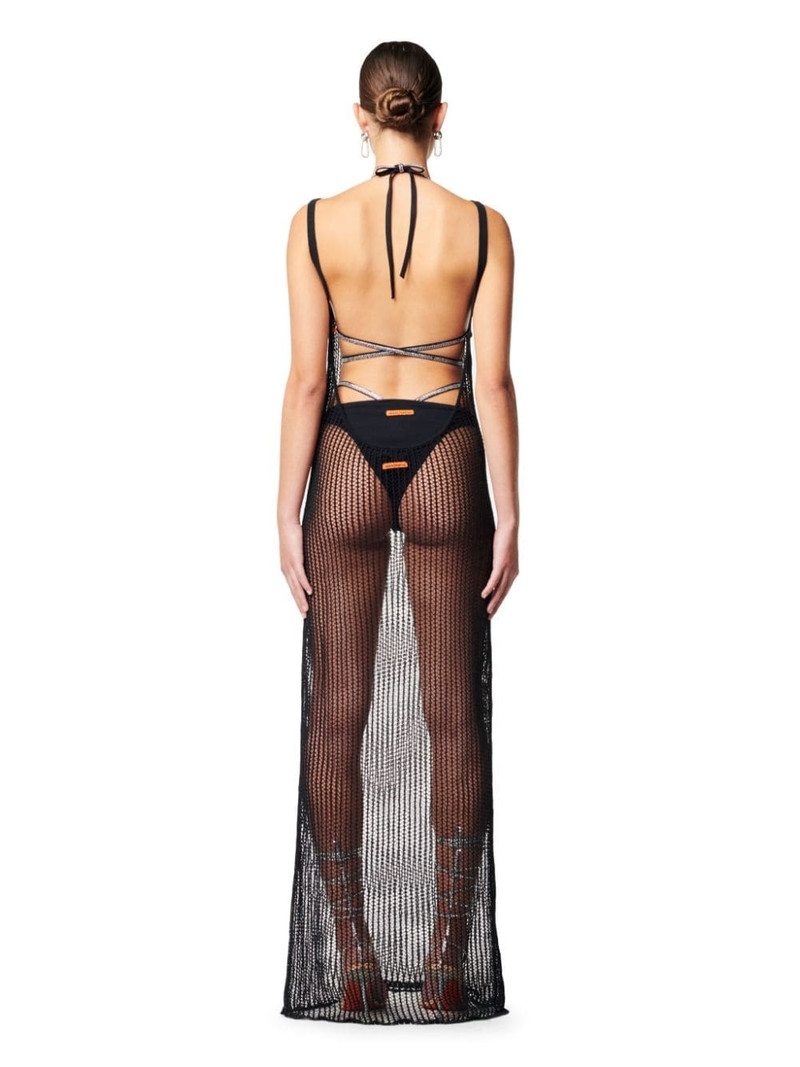 Net Knit Sl Dress 4