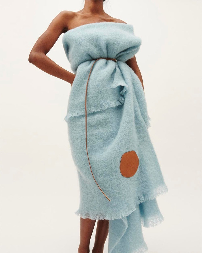 WOOL BLANKET LIGHT BLUE 3