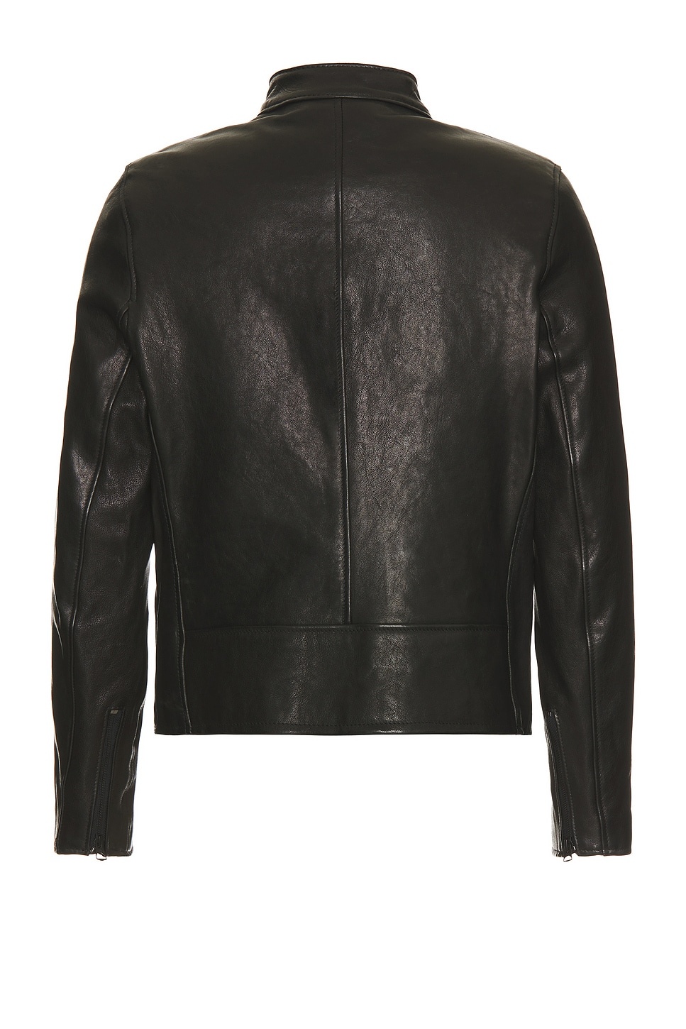 Vegetable Tanned Lambskin Cafe Racer Jacket - 2