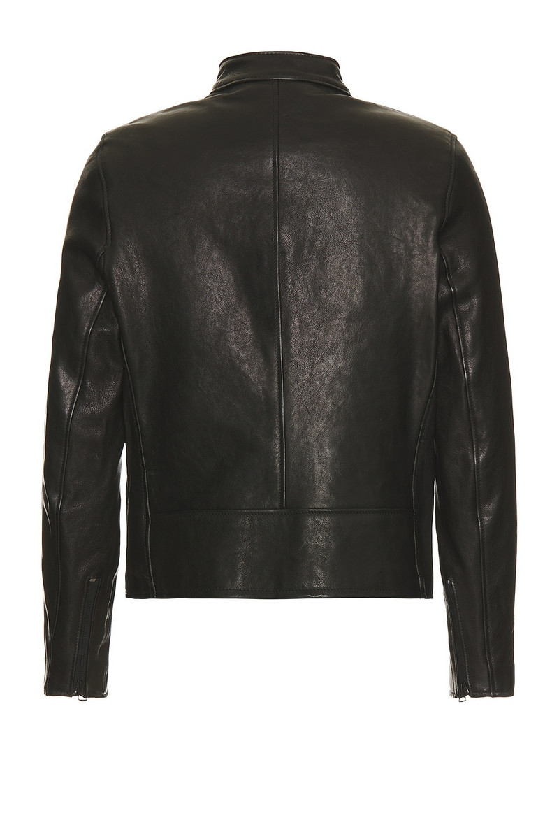 Schott Vegetable Tanned Lambskin Cafe Racer Jacket outlook