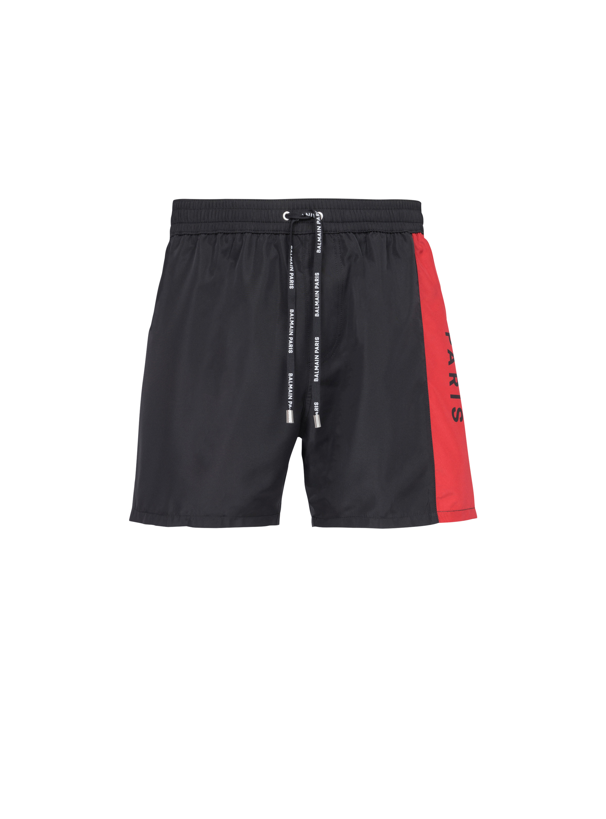 Balmain logo swim shorts - 1