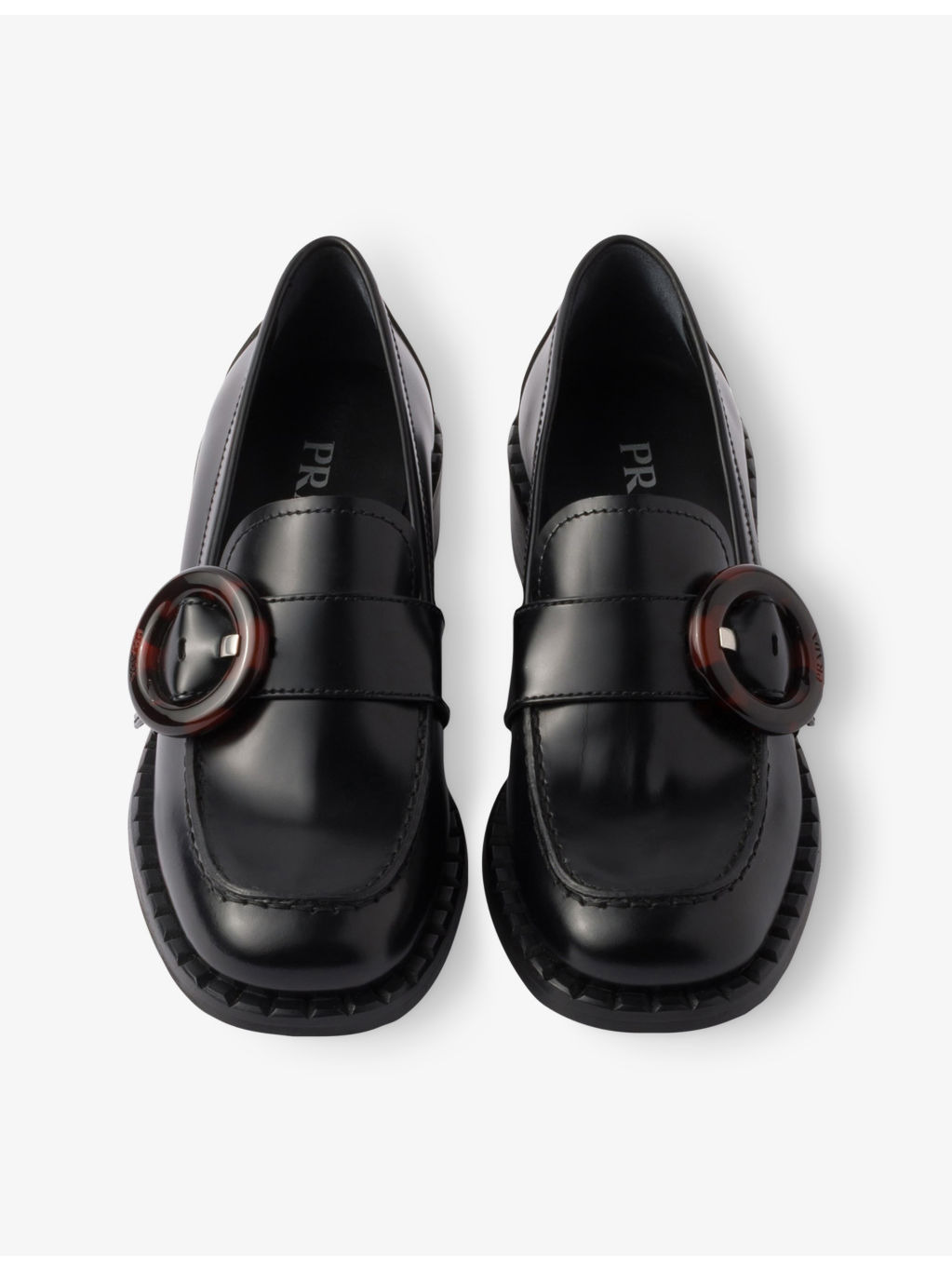 Brushed Leather Loafers - 2