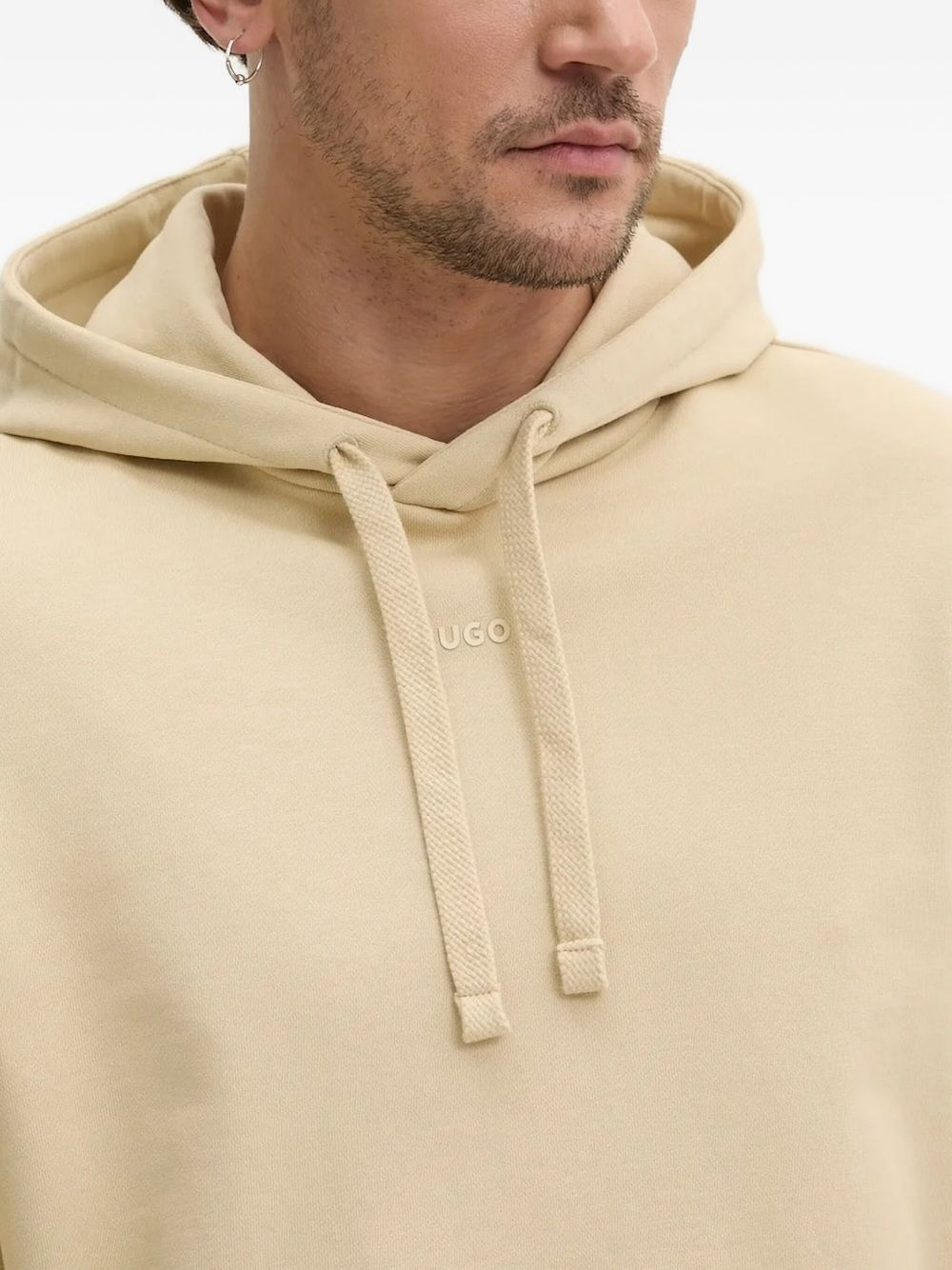 logo-print hoodie - 3