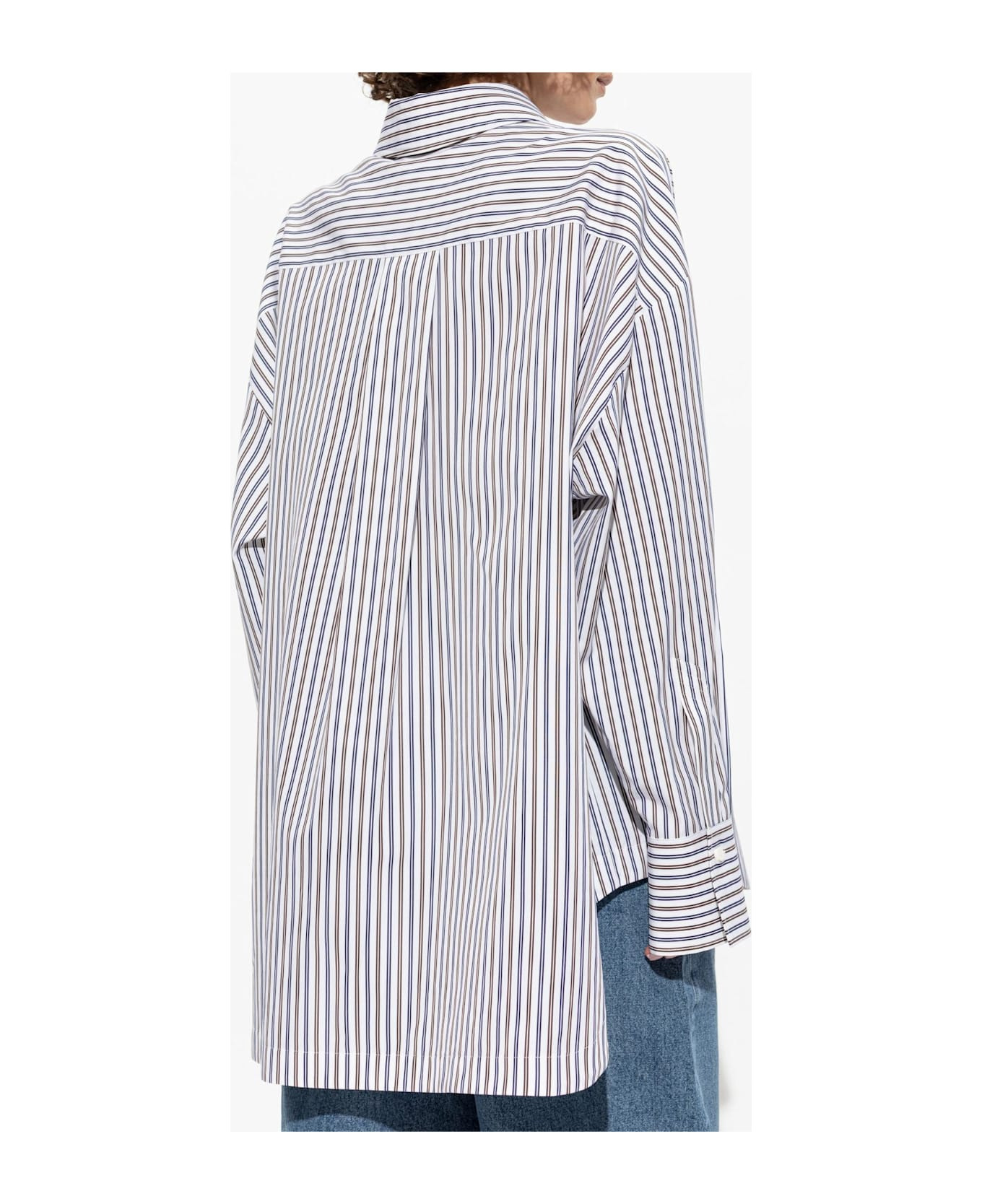 The Attico Shirt With A Striped Pattern - 4