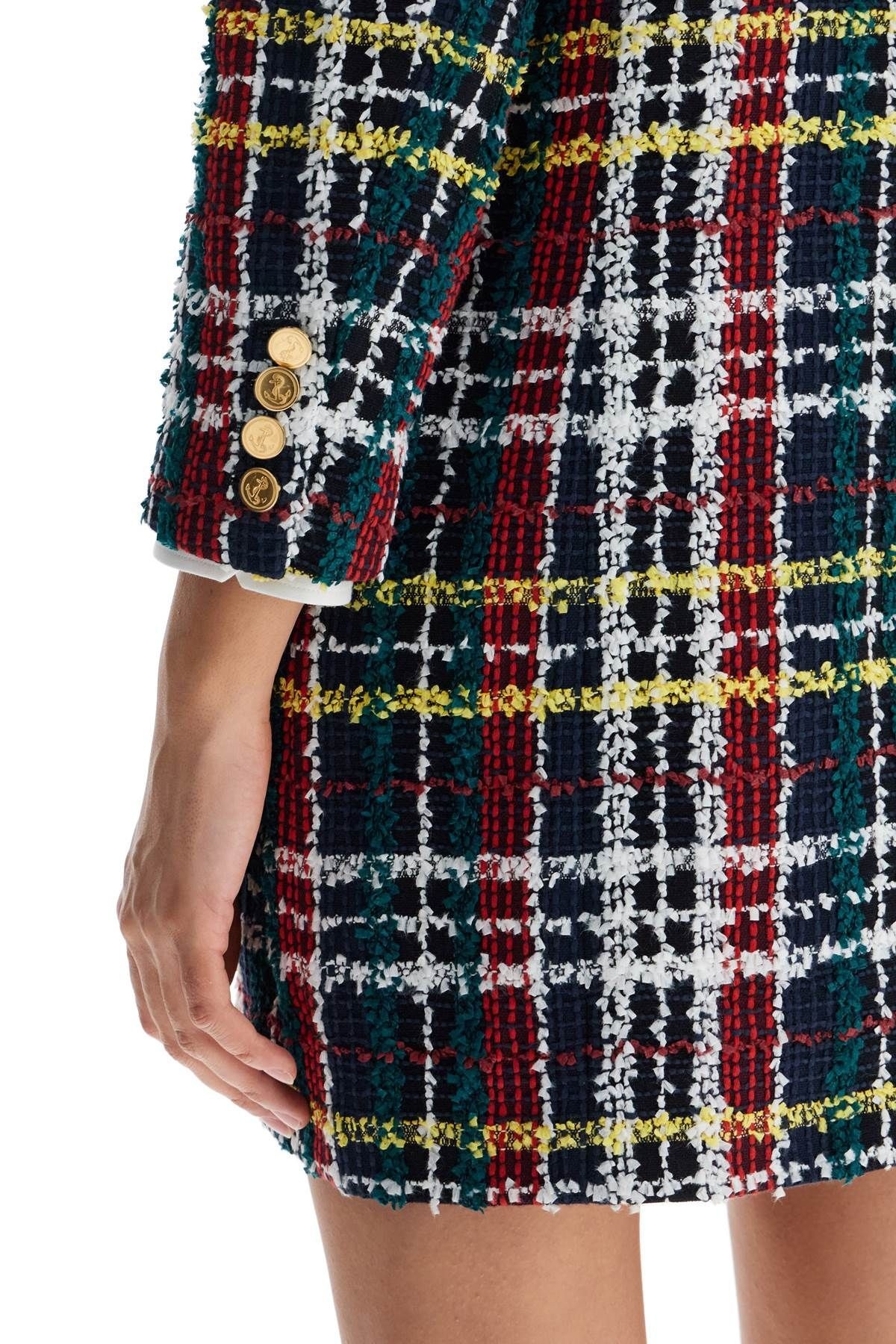 TWEED MINI SHEATH DRESS IN - 5