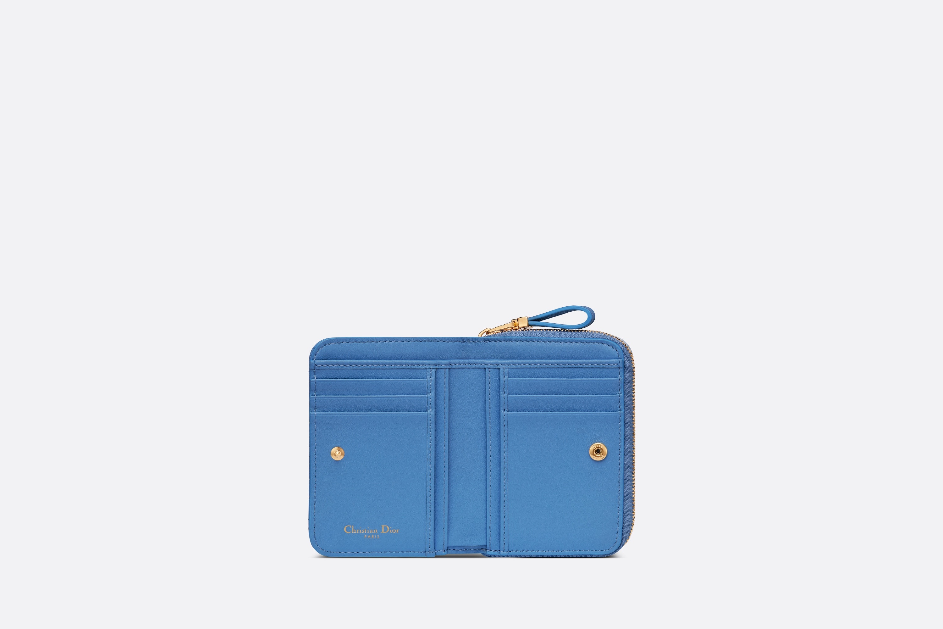 Dior Caro Compact Zipped Wallet - 4