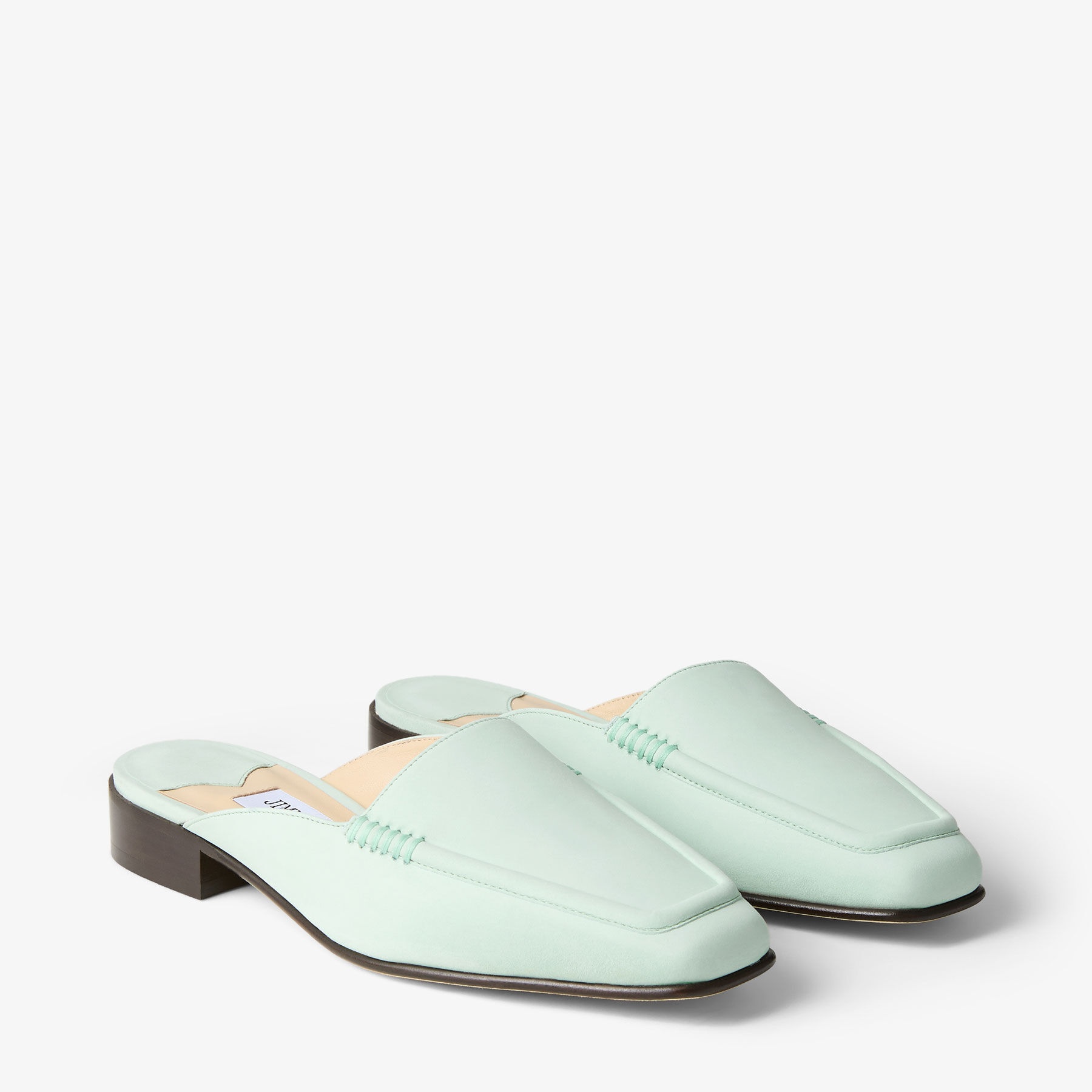 Slide
Mint Nubuck Leather Mule - 3