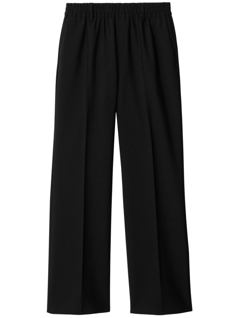 straight-leg wool trousers 1
