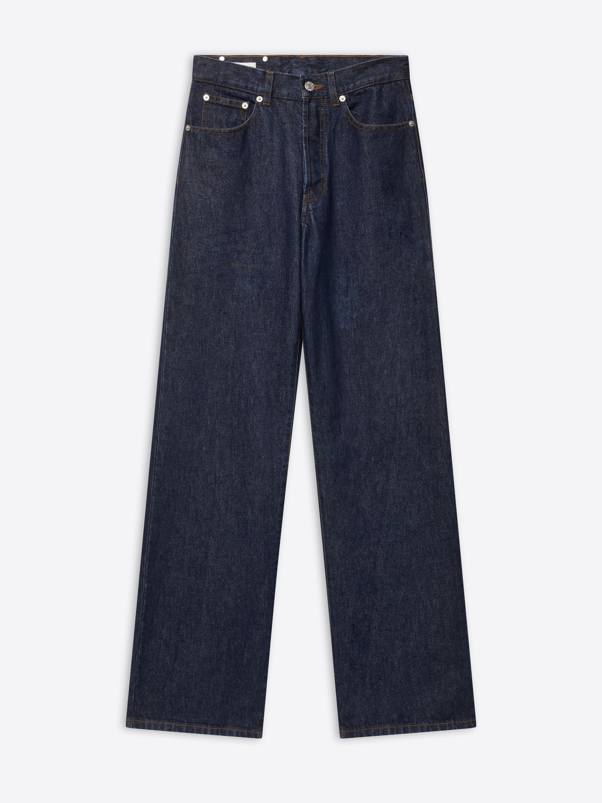 WIDE DENIM PANTS - 1
