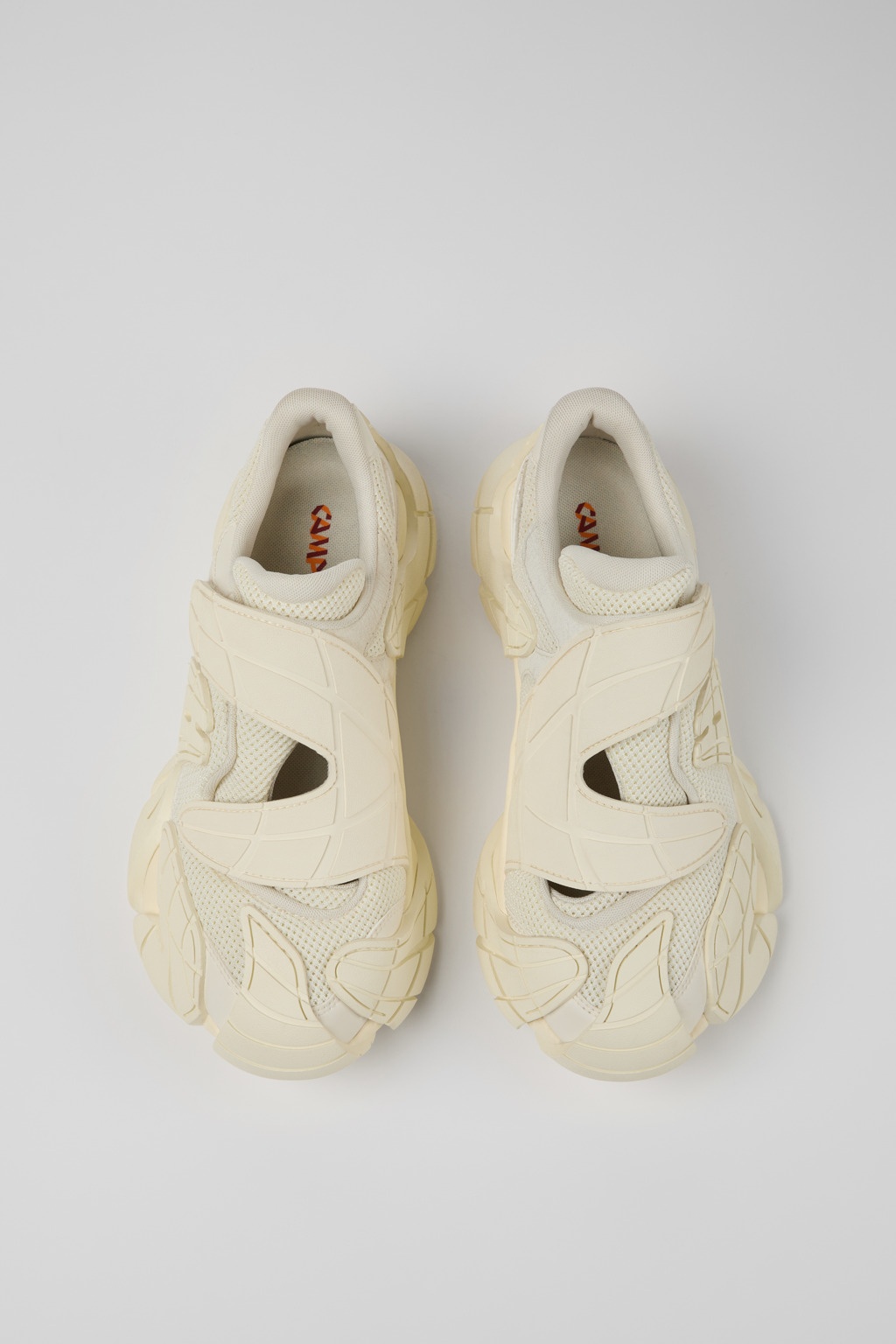 White Textile Sneakers - 4