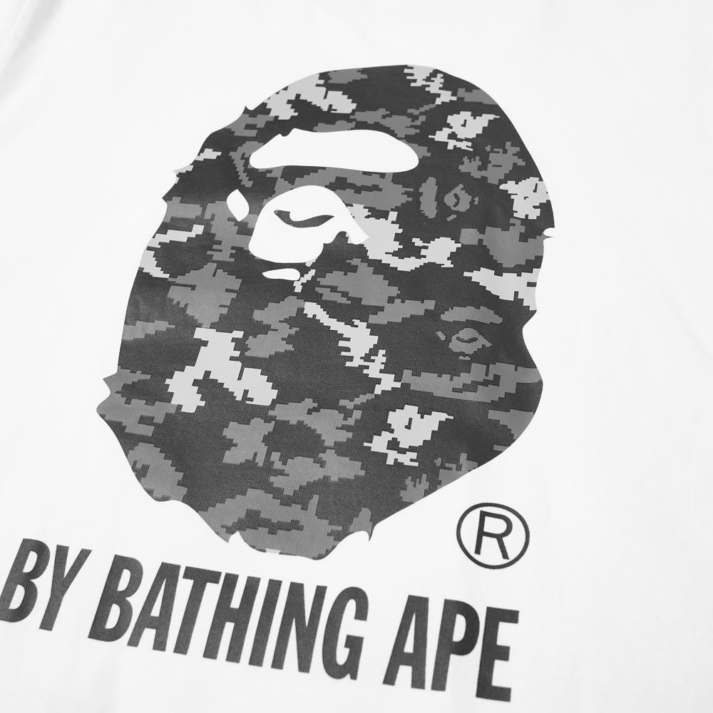 A Bathing Ape Digital Camo by Bathing Ape Relaxed Tee - 2