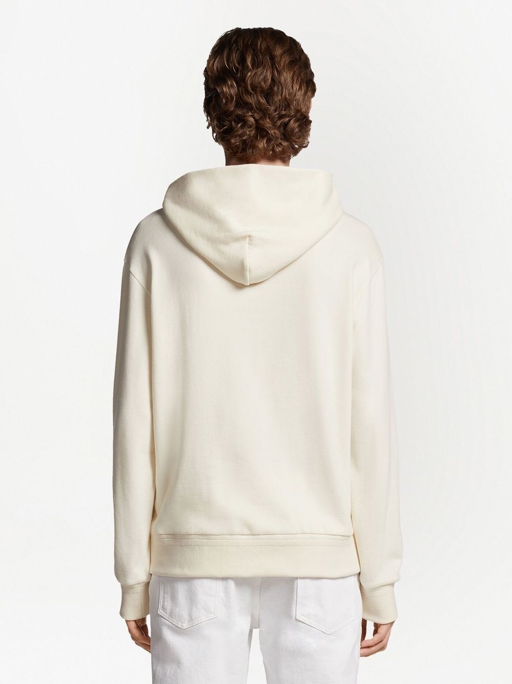 fine-knit cotton-cashmere hoodie - 4