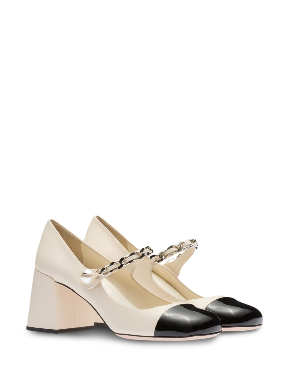 chain-strap Mary Jane pumps - 2