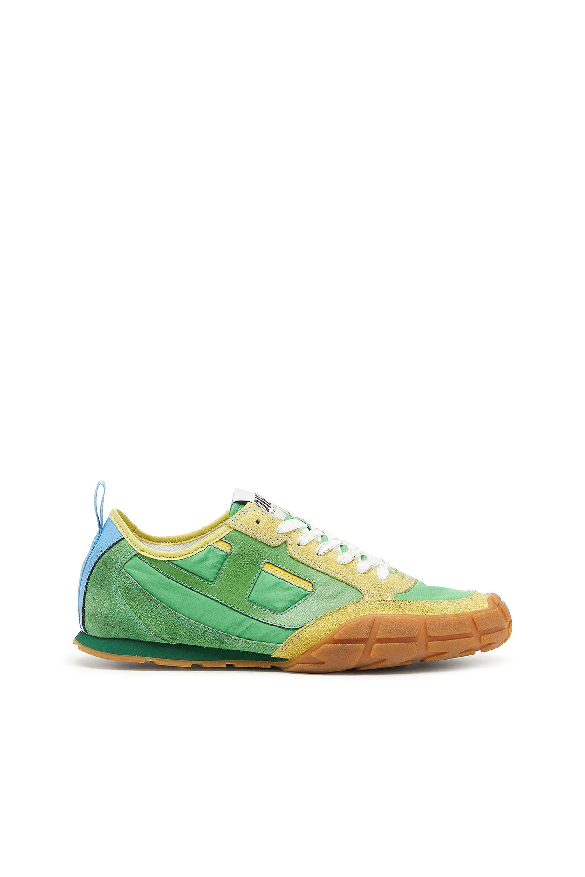 S-PAGODHA - SNEAKERS IN LEATHER AND NYLON - 1