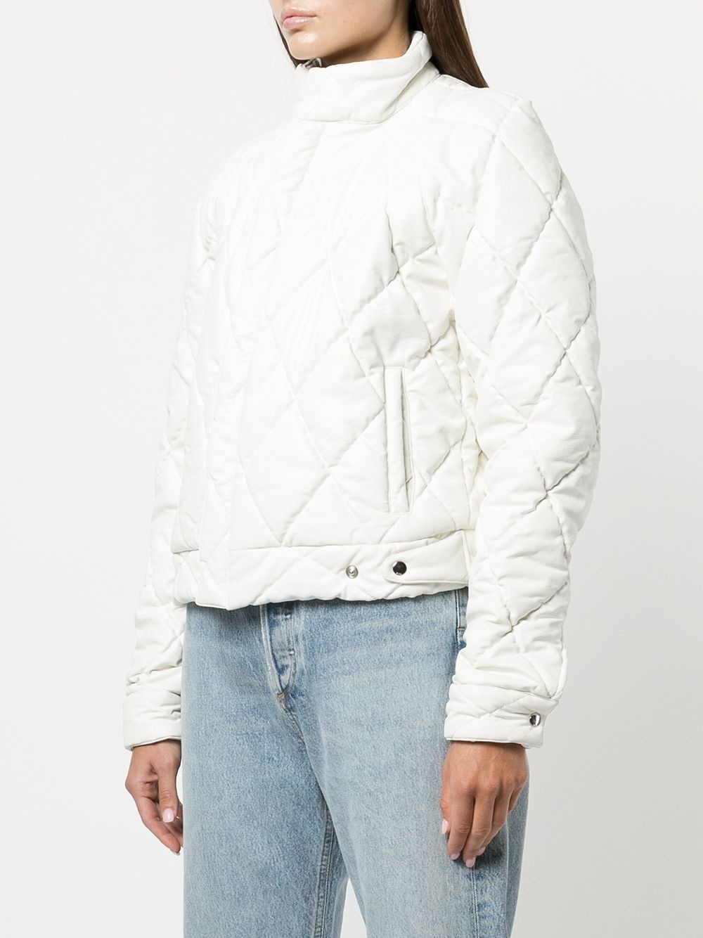 quilted bomber jacket - 3