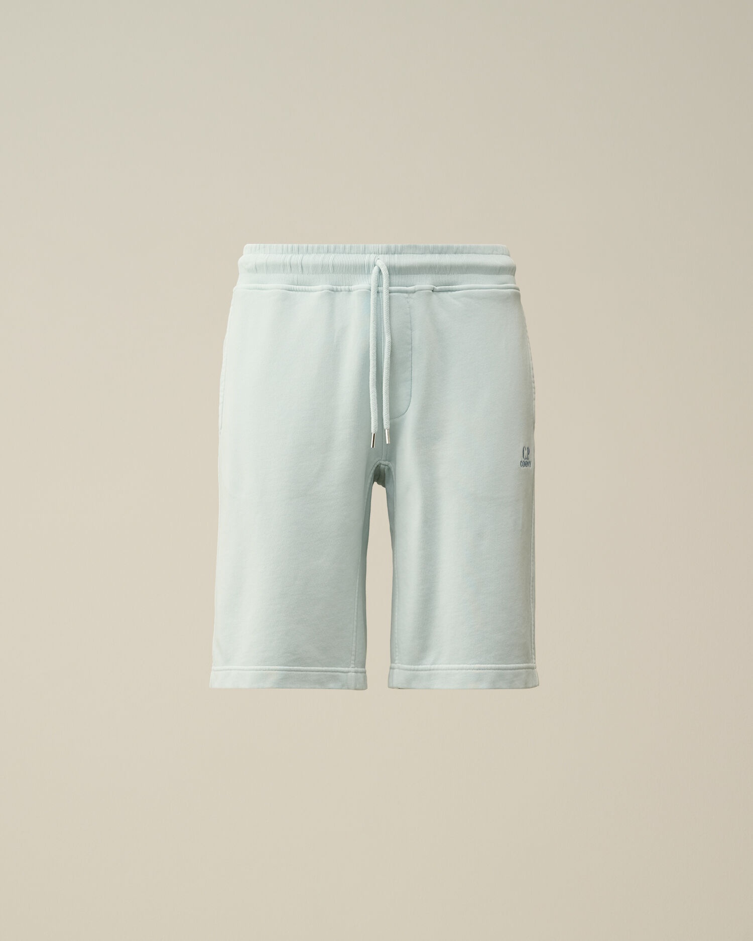 Cotton Diagonal Fleece Shorts - 1