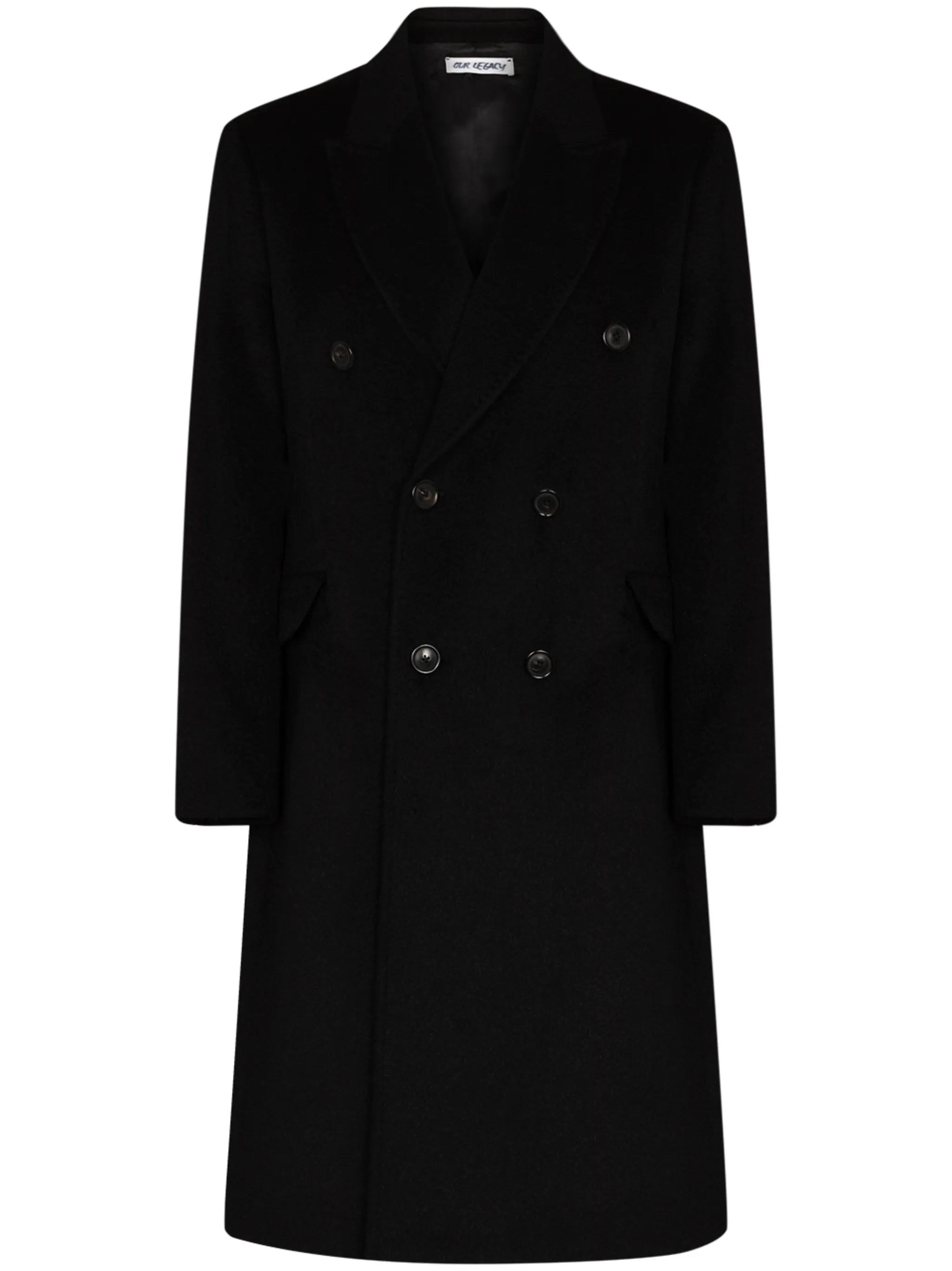 Our Legacy Peak-lapel Double-breasted Coat - 1
