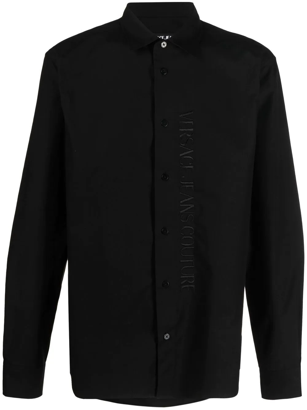 long-sleeve cotton shirt - 1