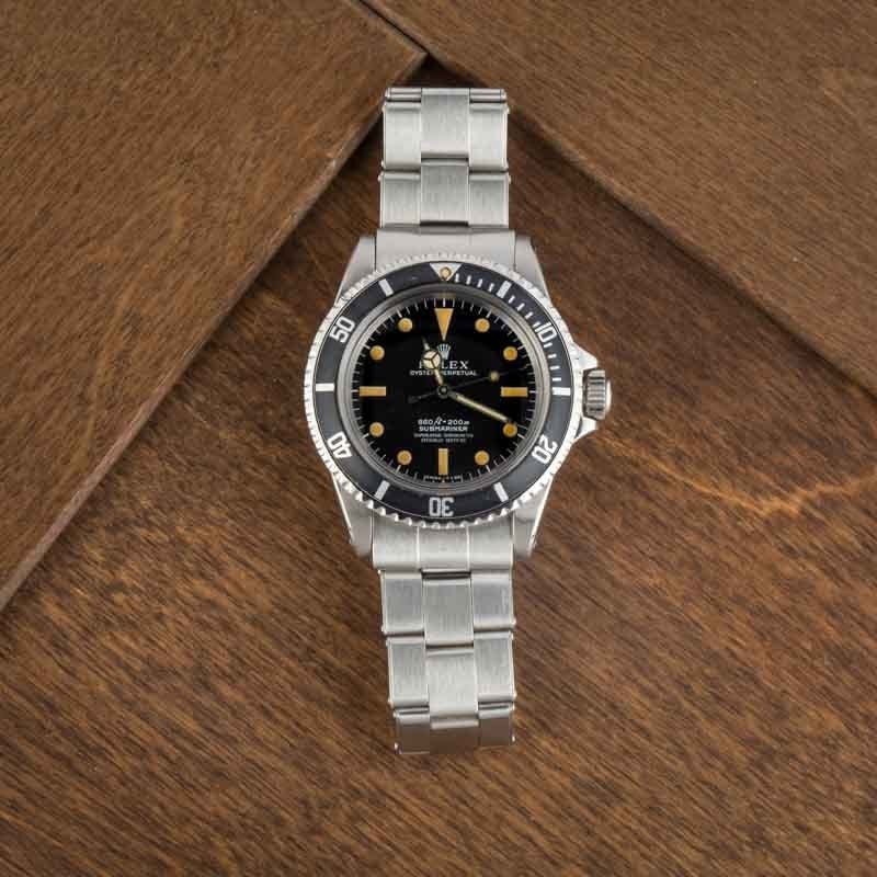Vintage Rolex Submariner 5512 Feet First Dial - 10