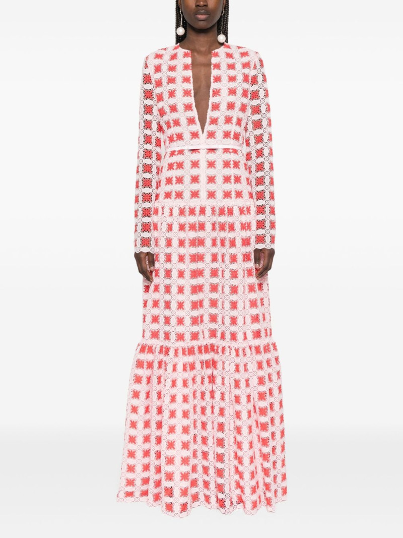 GIAMBATTISTA VALLI lace maxi dress outlook