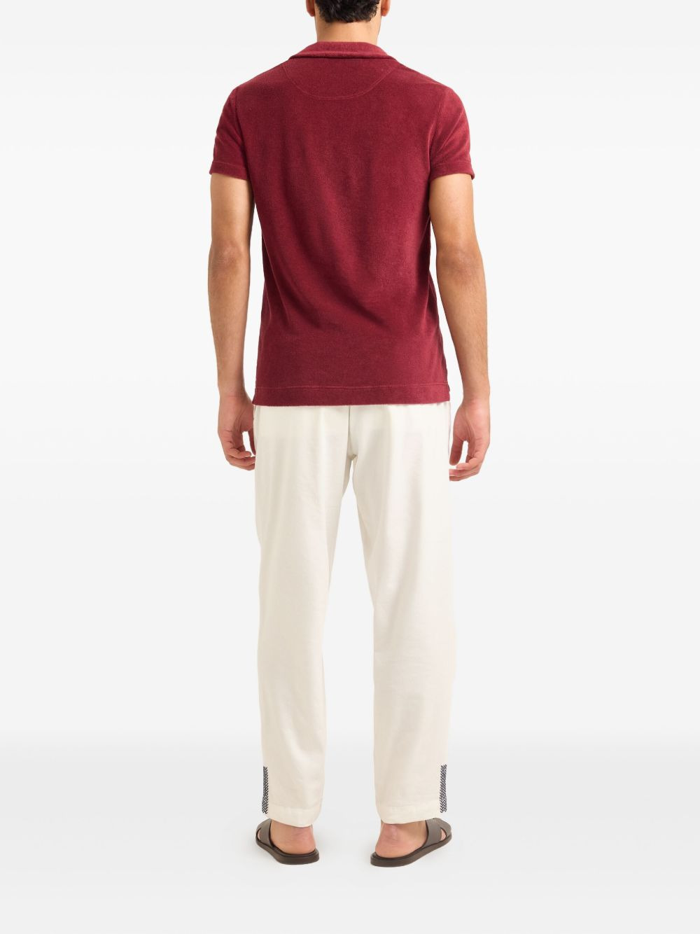 Terry polo shirt - 3