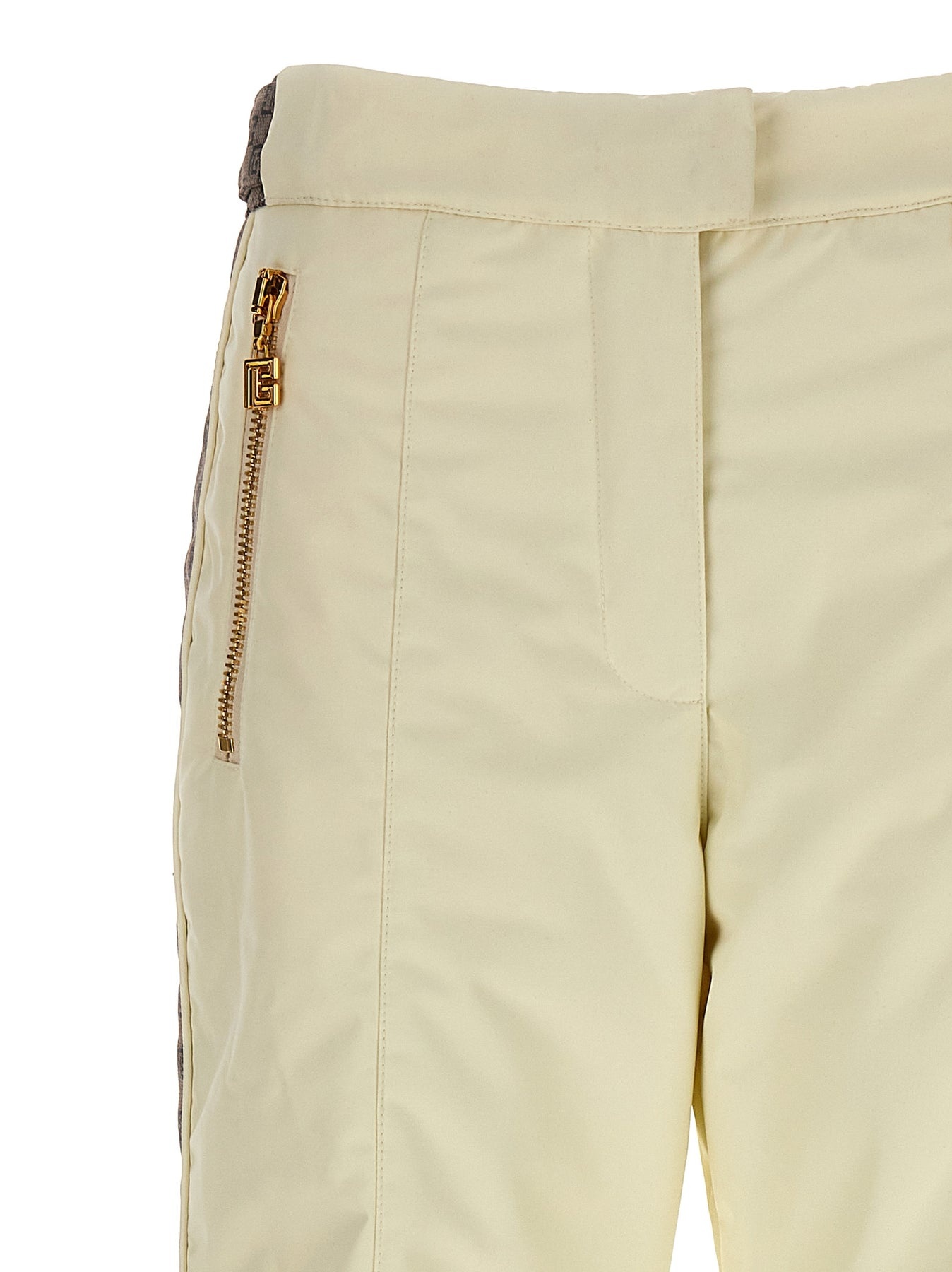 パンツ BALMAIN Women Straight Pants BF2PR030XH66GOZ White Balmain Ski Pants White | wananluxury | REVERSIBLE