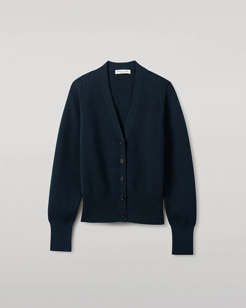 Milano Stitch Green Cashmere Cardigan - 1