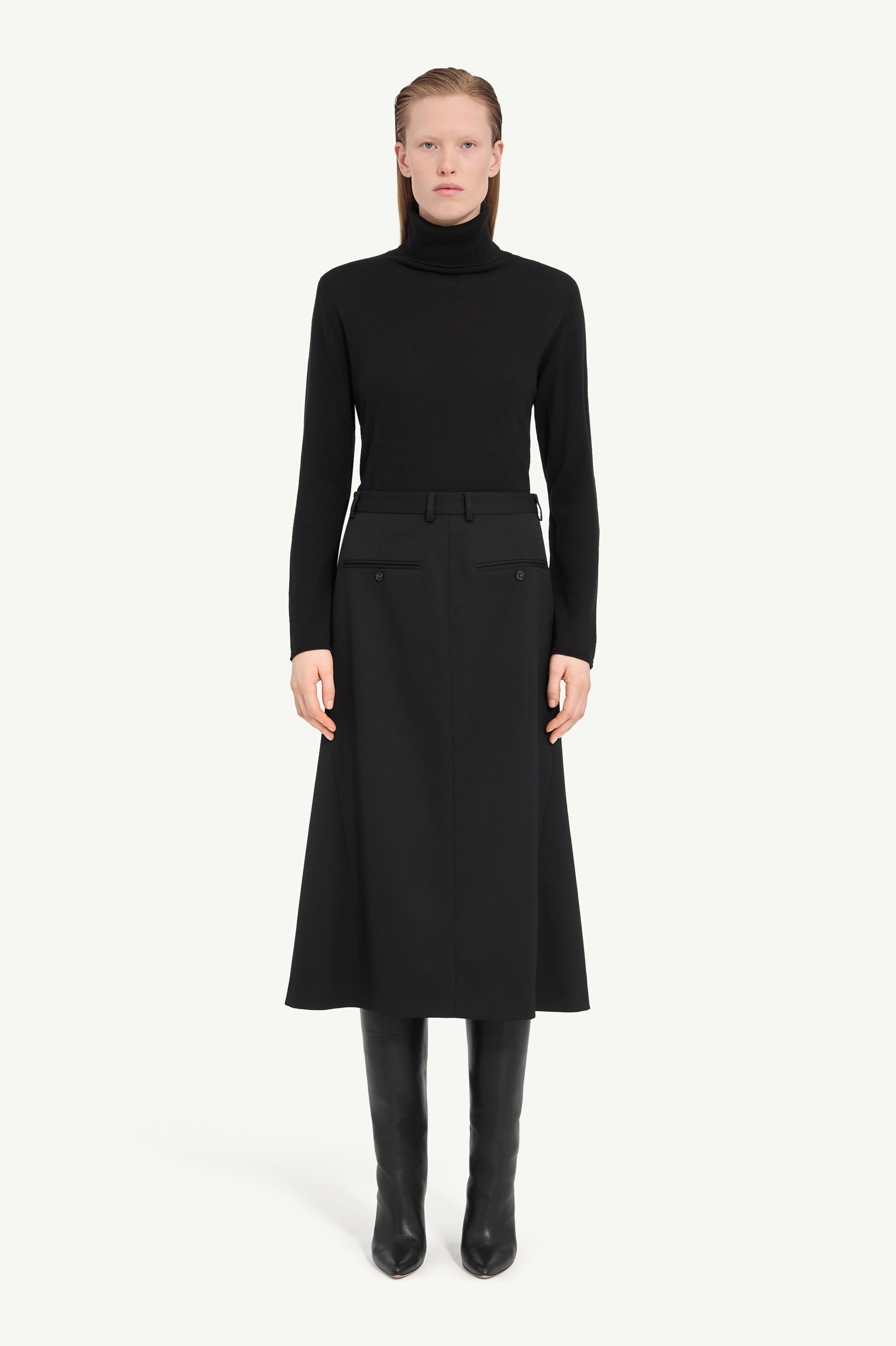 Tailored midi skirt - 2