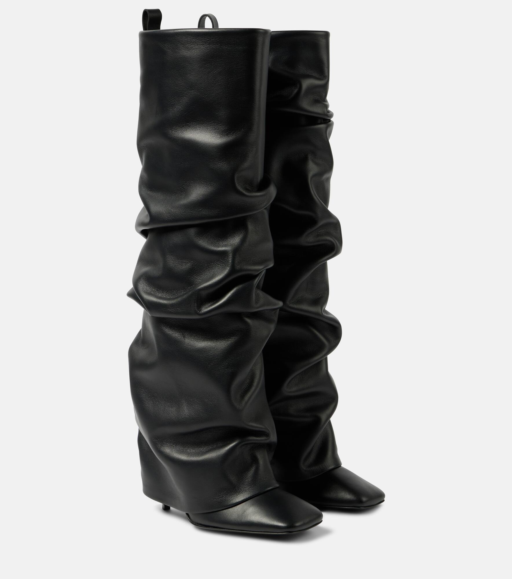 Rea leather knee-high boots - 1