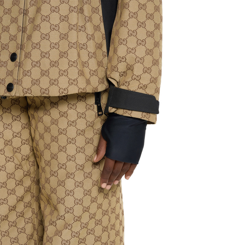 GG technical fabric jacquard jacket 5