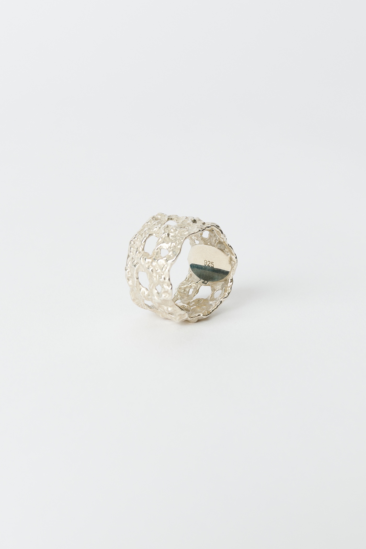 Abstract Lace Ring Sterling Silver - 2