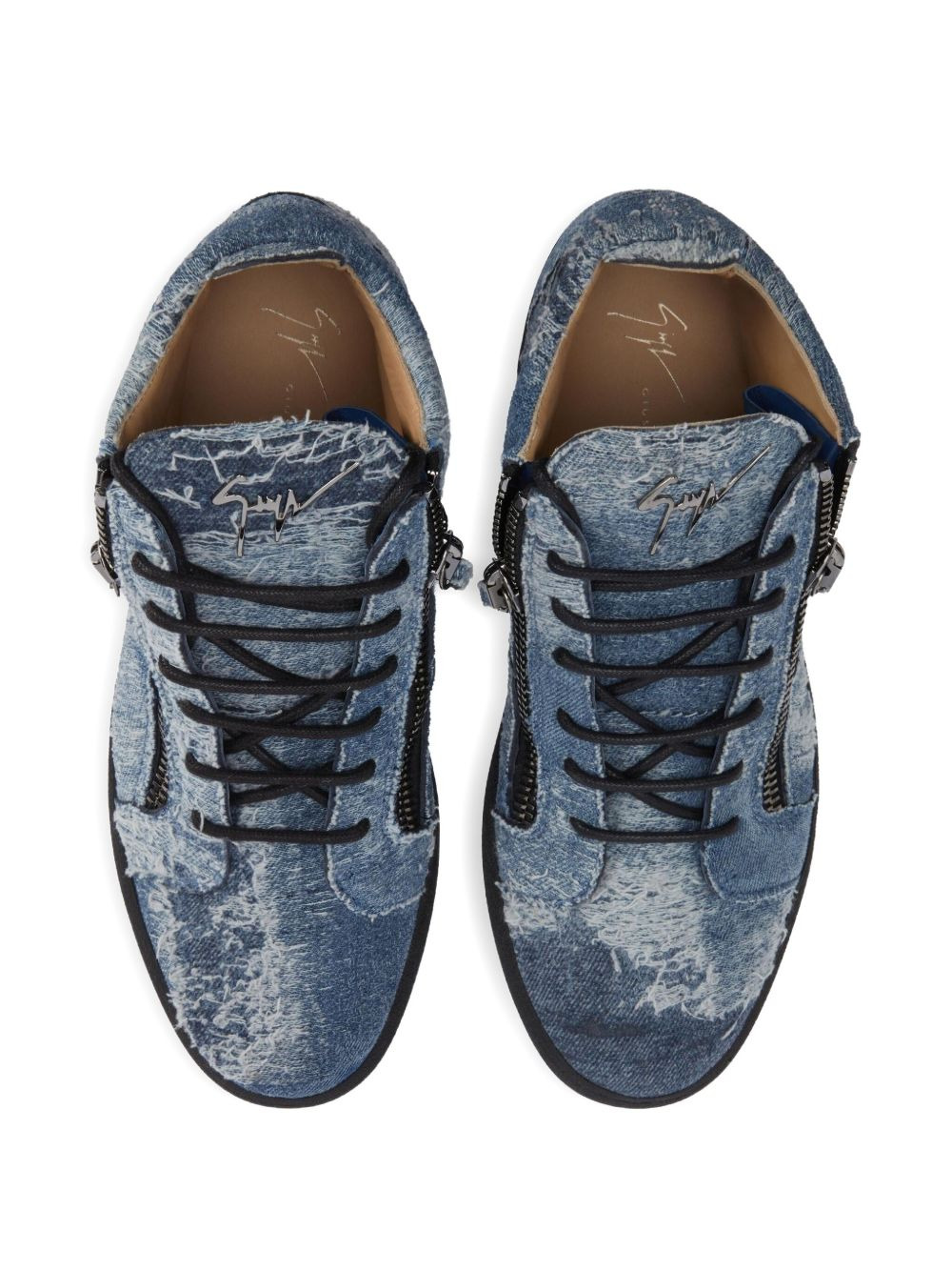 Kriss zip-fastening high-top sneakers - 3