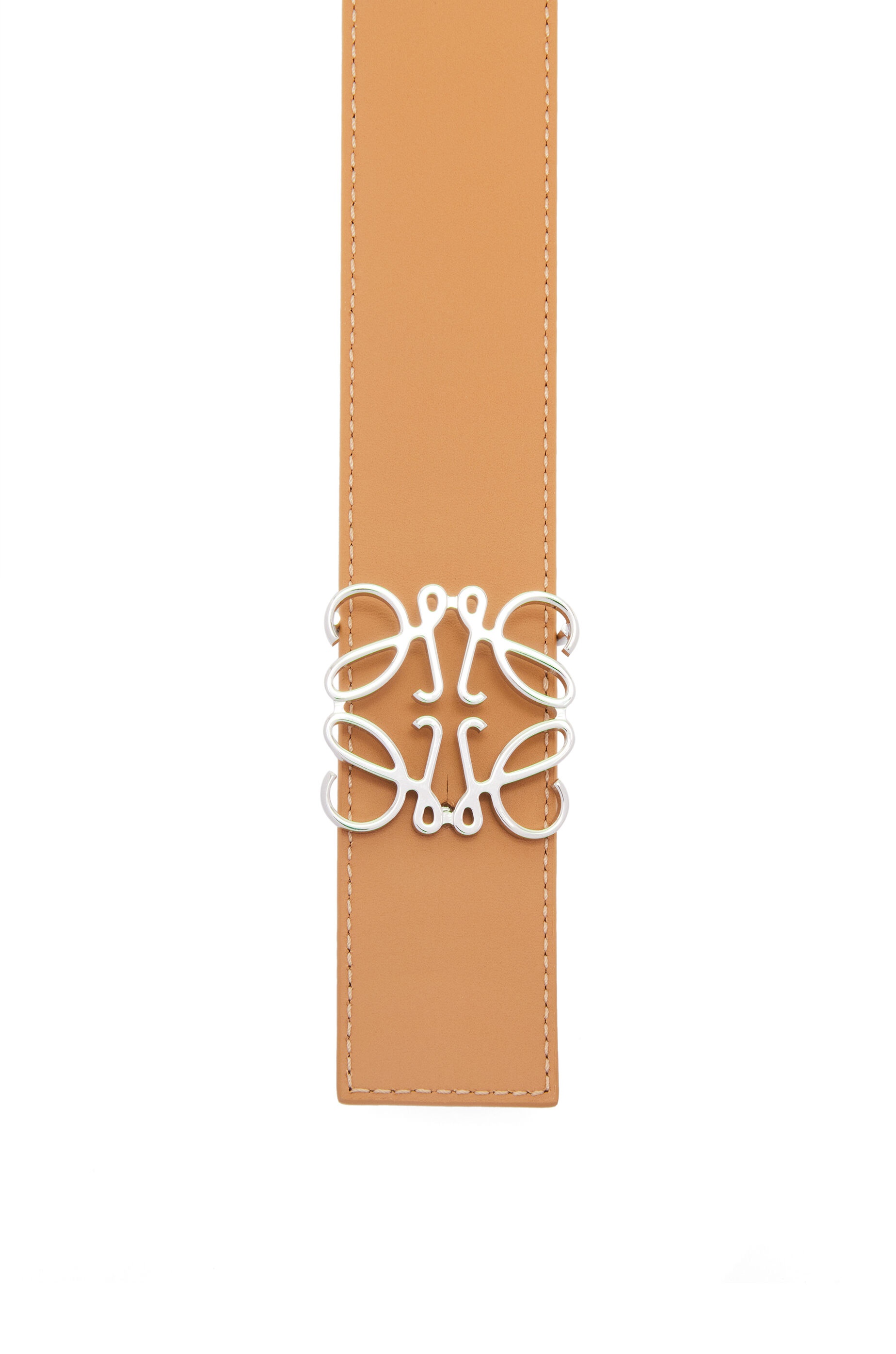 Reversible Anagram belt in diamond calfskin - 4