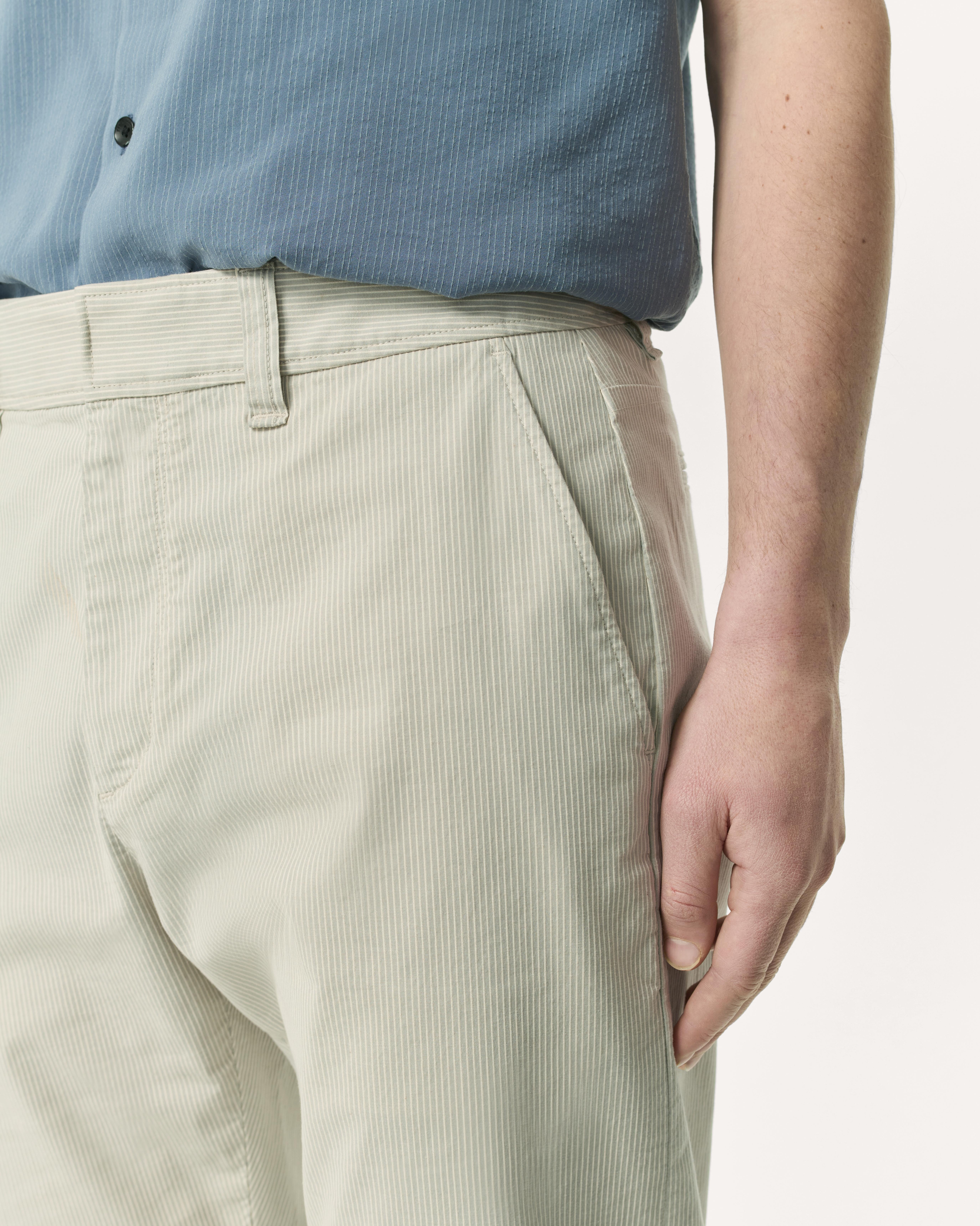 Haydon Straight Fit Striped Pants - 4