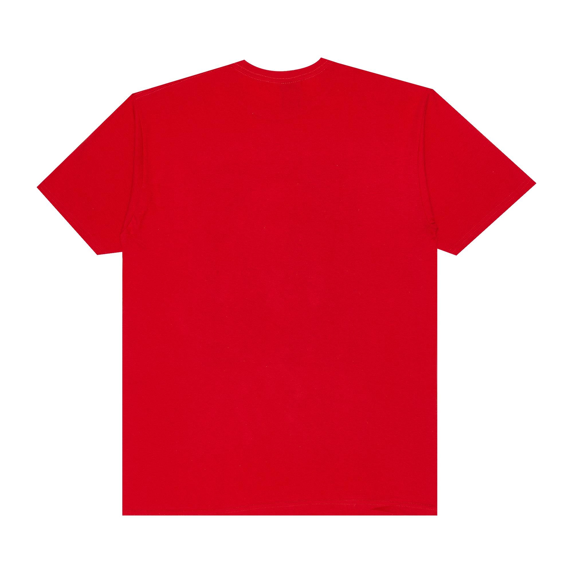 Stüssy Stussy Posse The Young The Frost Tee 'Red' | REVERSIBLE