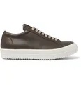 Clear Sole Grosgrain-Trimmed Leather Sneakers - 13