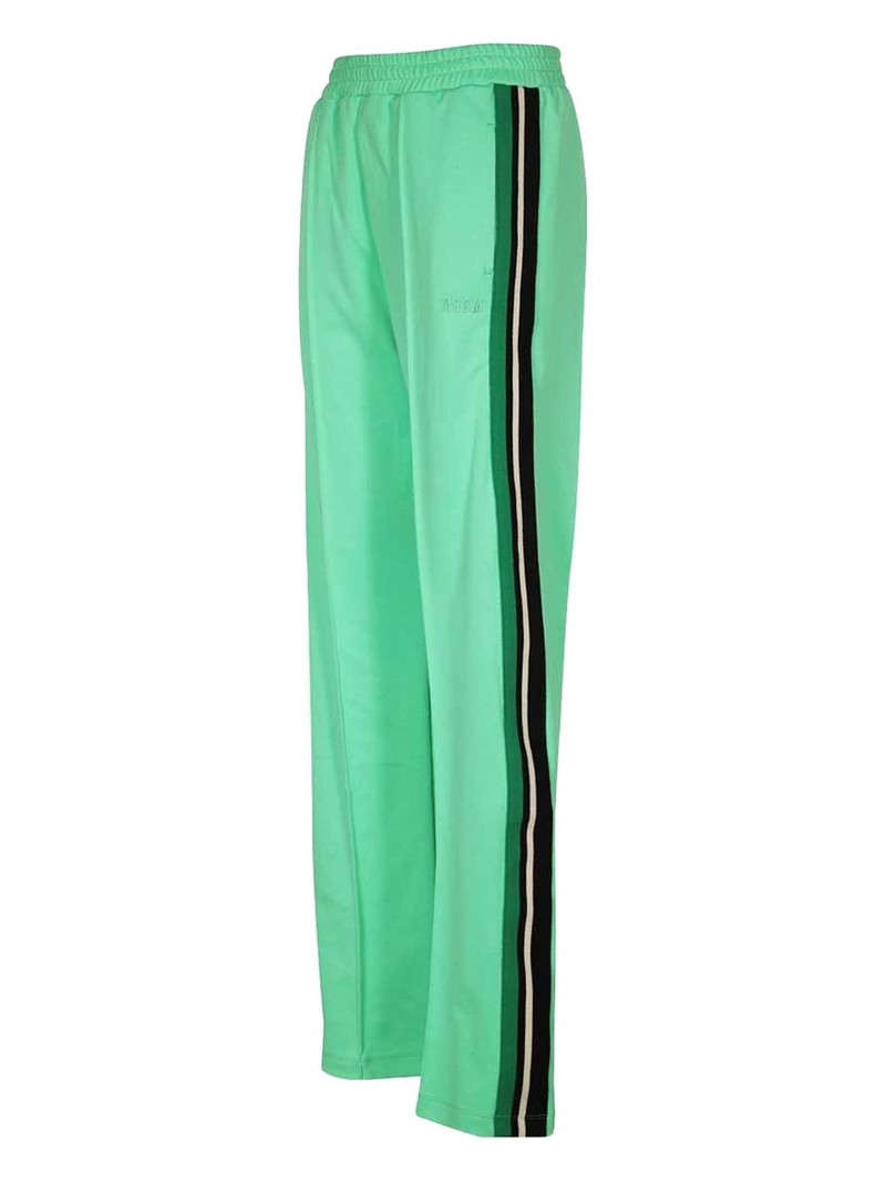 elasticated-waistband striped track pants 3