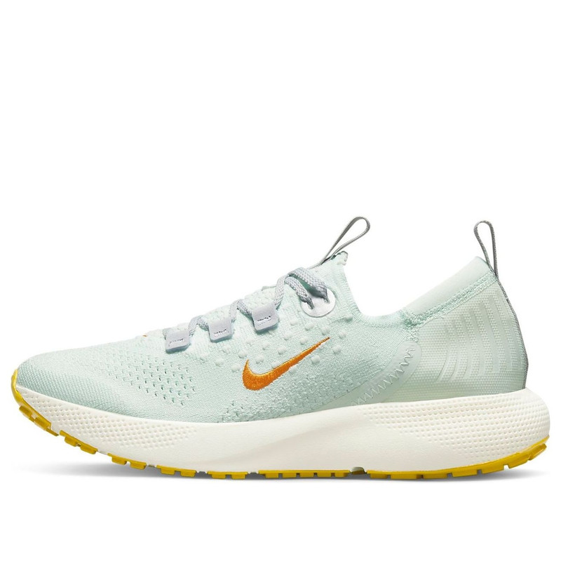 (WMNS) Nike React Escape Run Flyknit 'Green Orange' DC4269-300 - 1