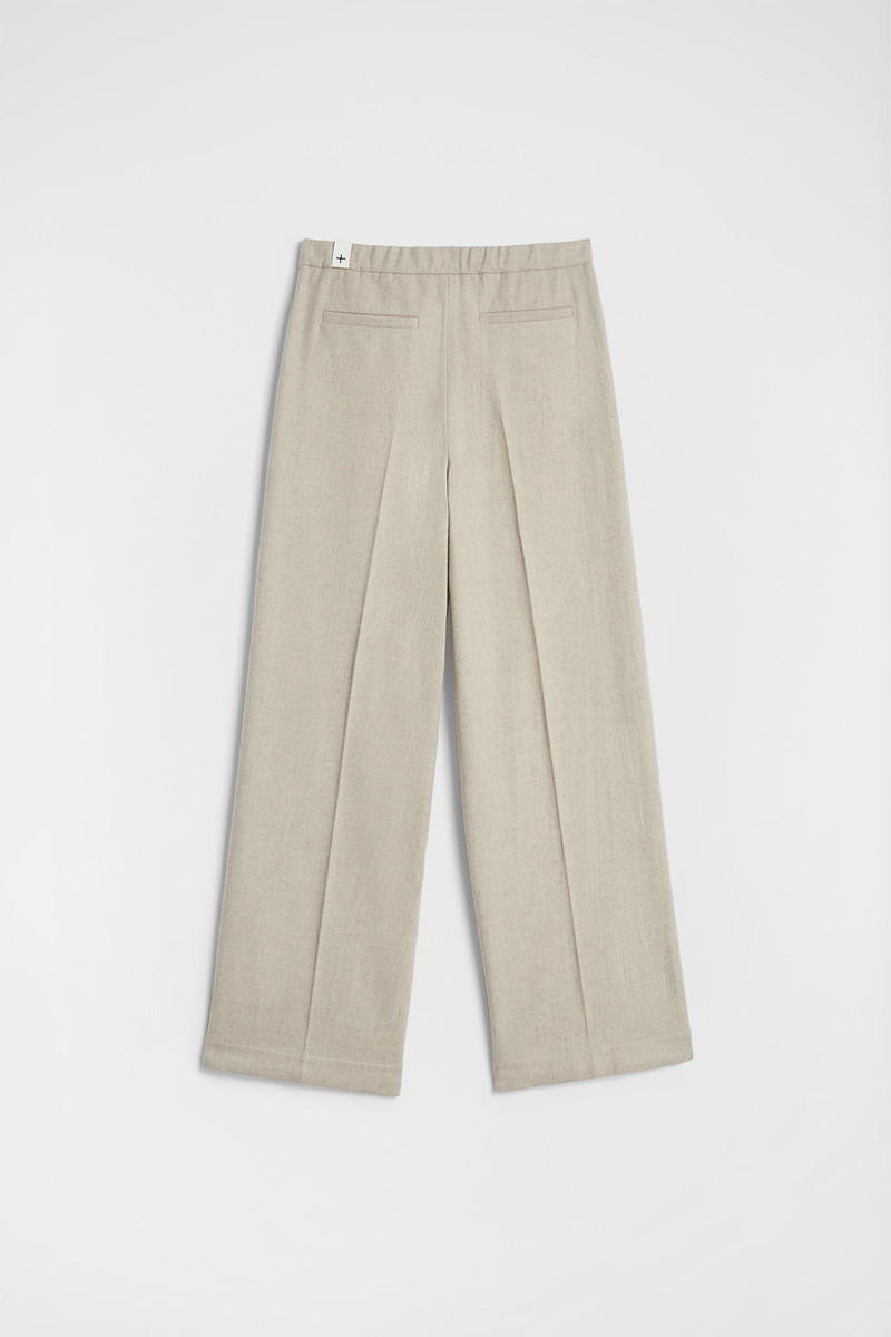 Wool Flannel Trousers 4