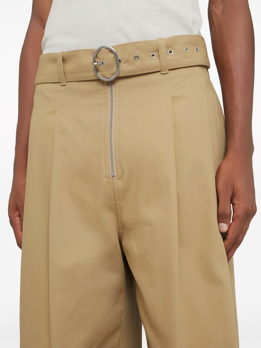 belted wide-leg trousers - 5