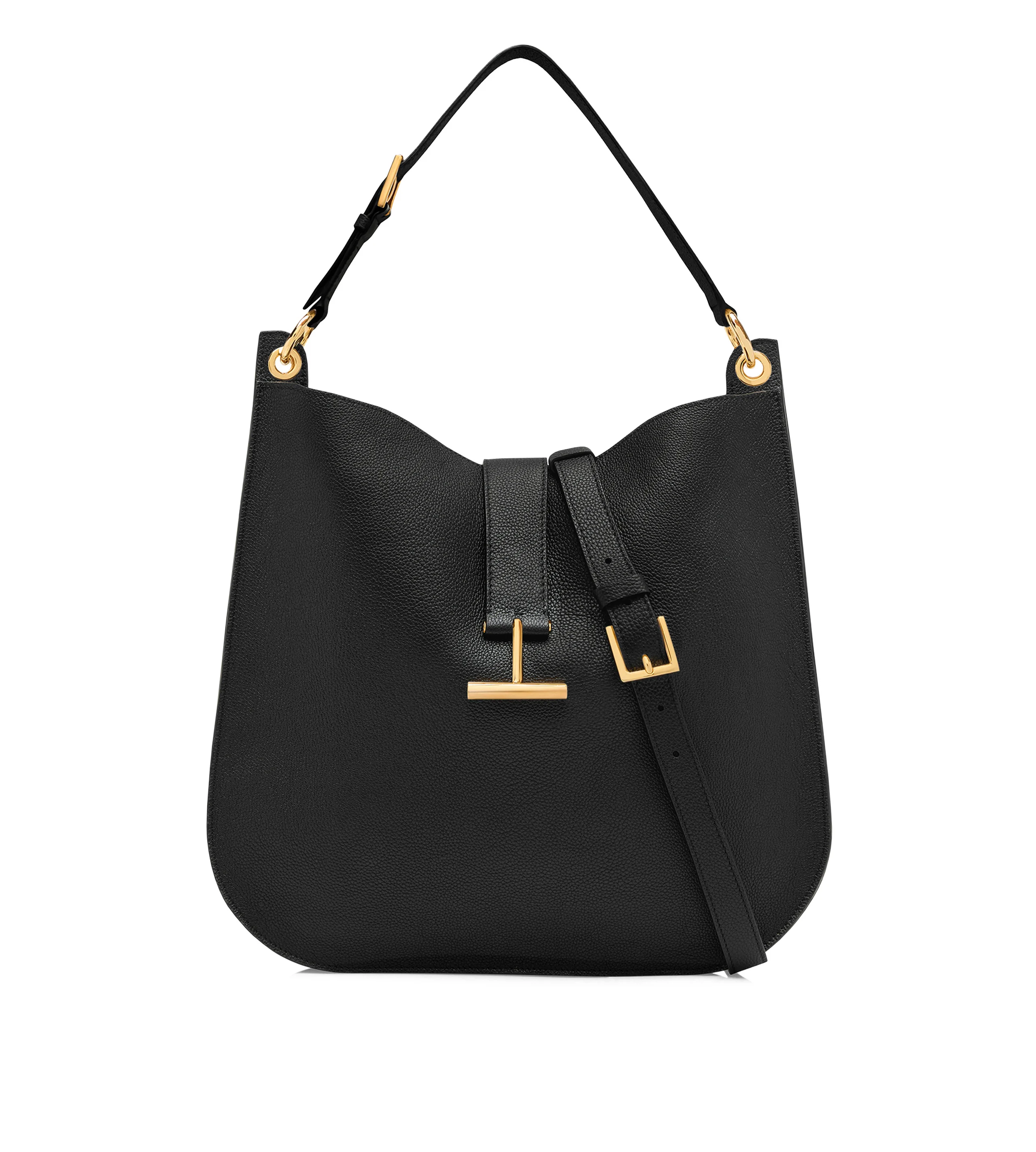 GRAIN LEATHER TARA LARGE CROSSBODY - 1