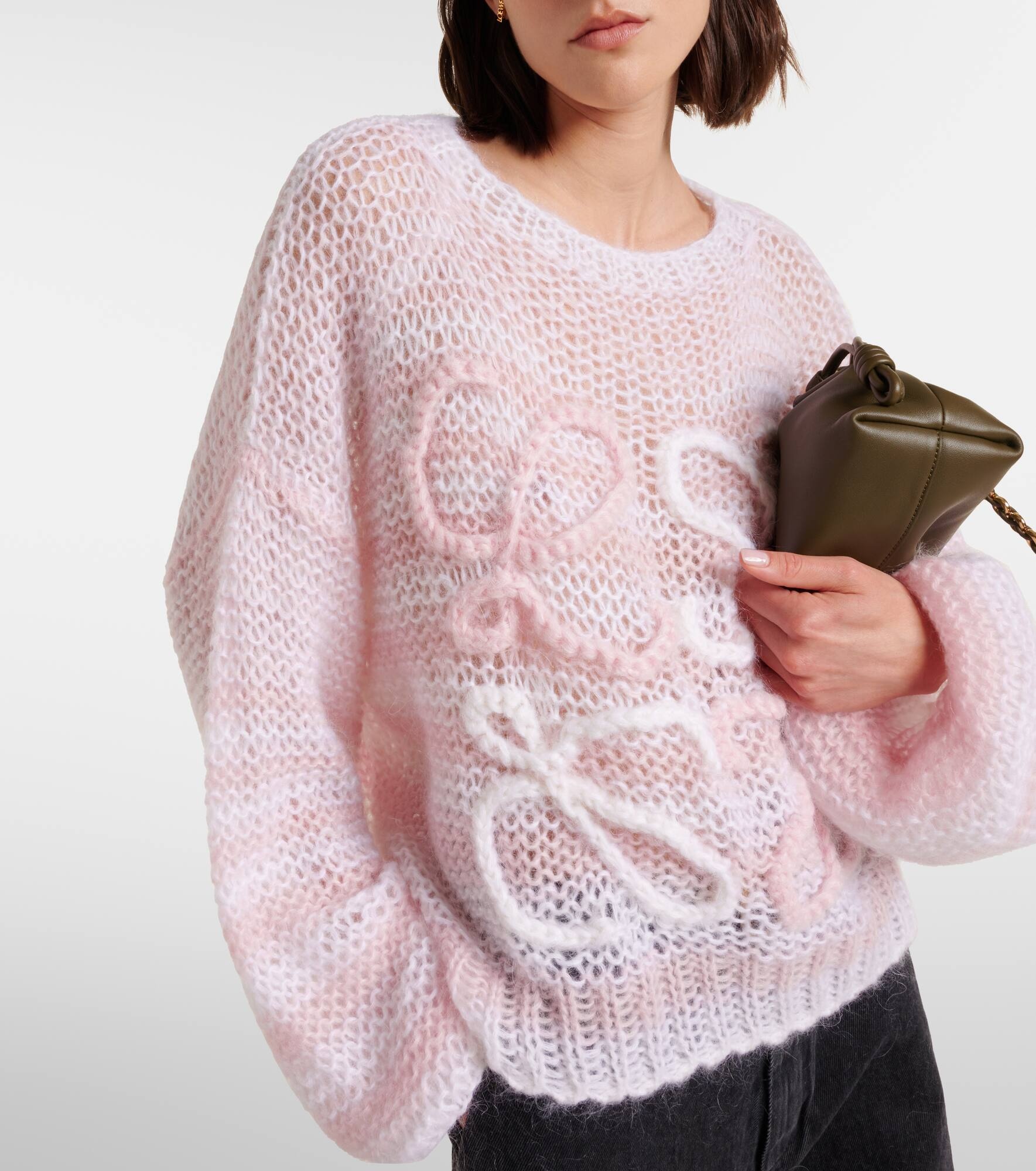 Anagram wool-blend sweater - 6