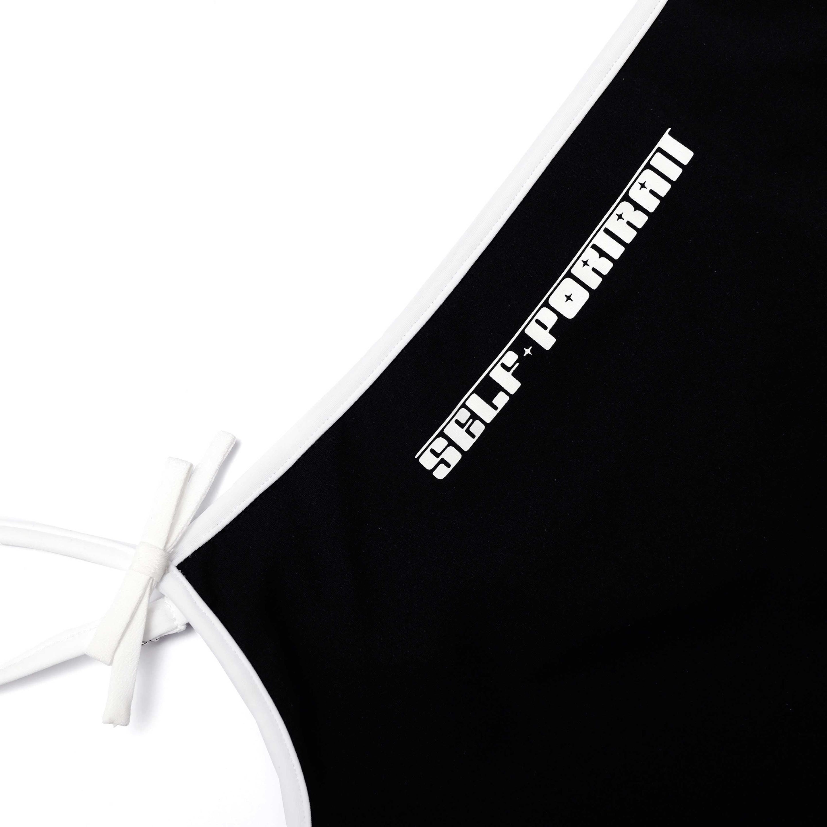 Black Logo Swimsuit - 5