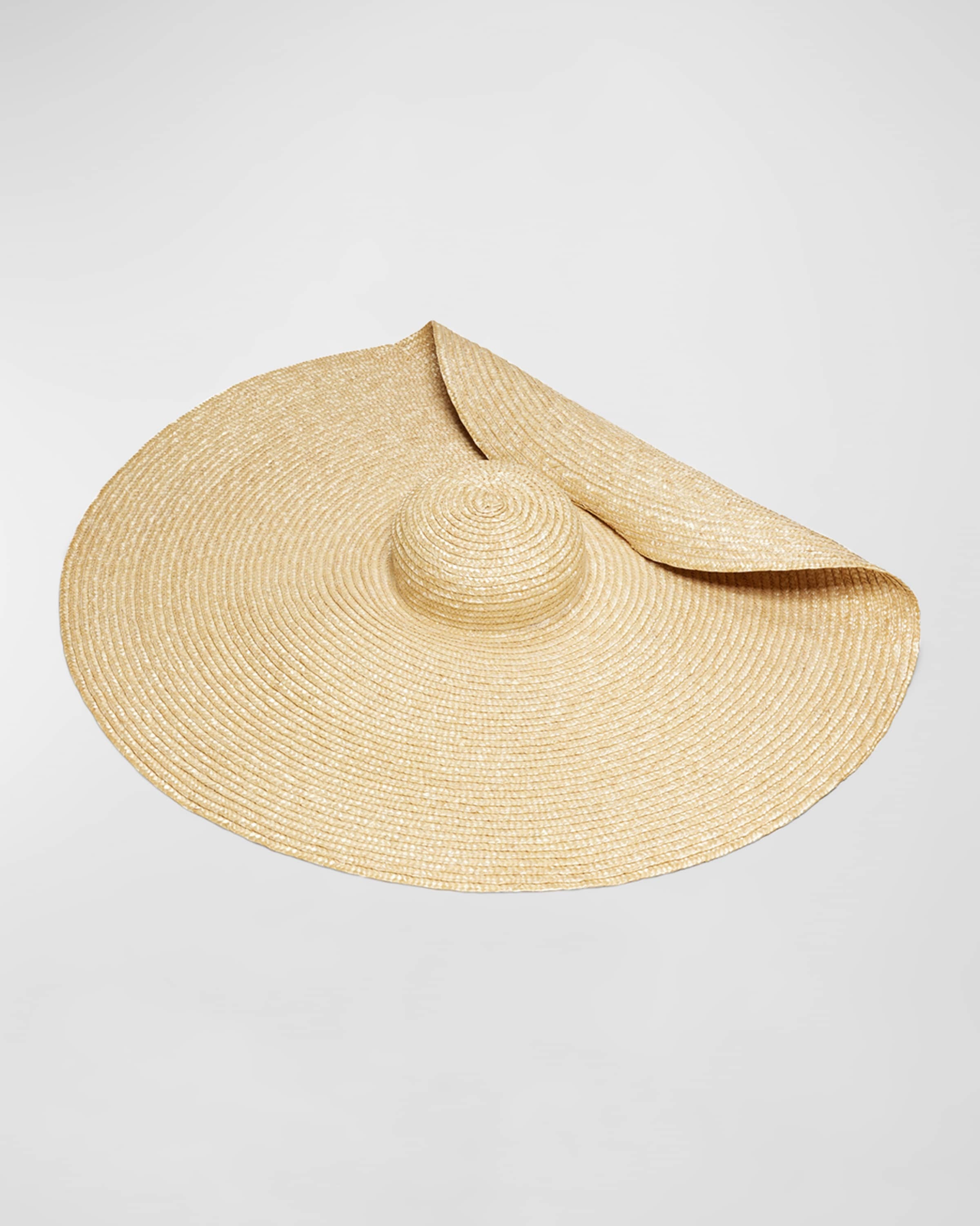 JACQUEMUS Le Chapeau Bomba Straw Wide Brim Hat