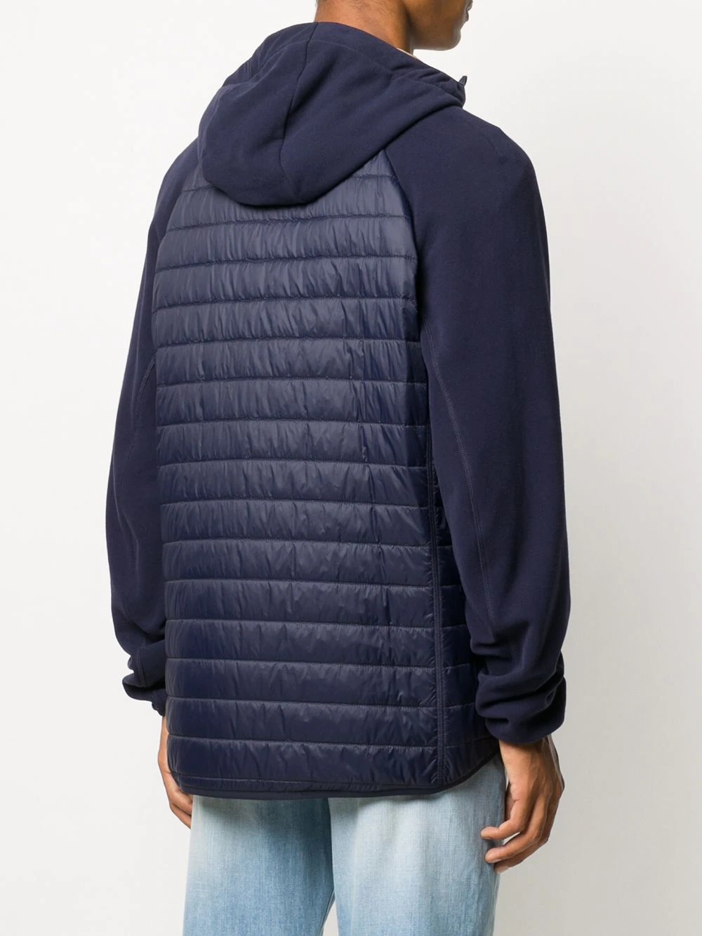 quilted panel jacket - 4