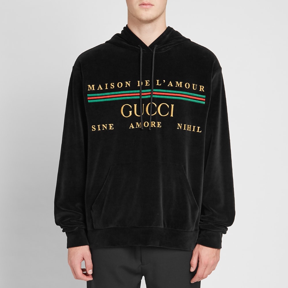 Gucci Chenille Embroidered Popover Hoody - 4