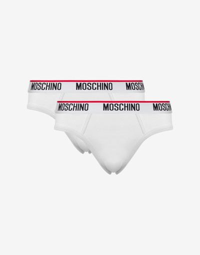 Moschino LOGO BAND SET OF 2 STRETCH BRIEFS outlook