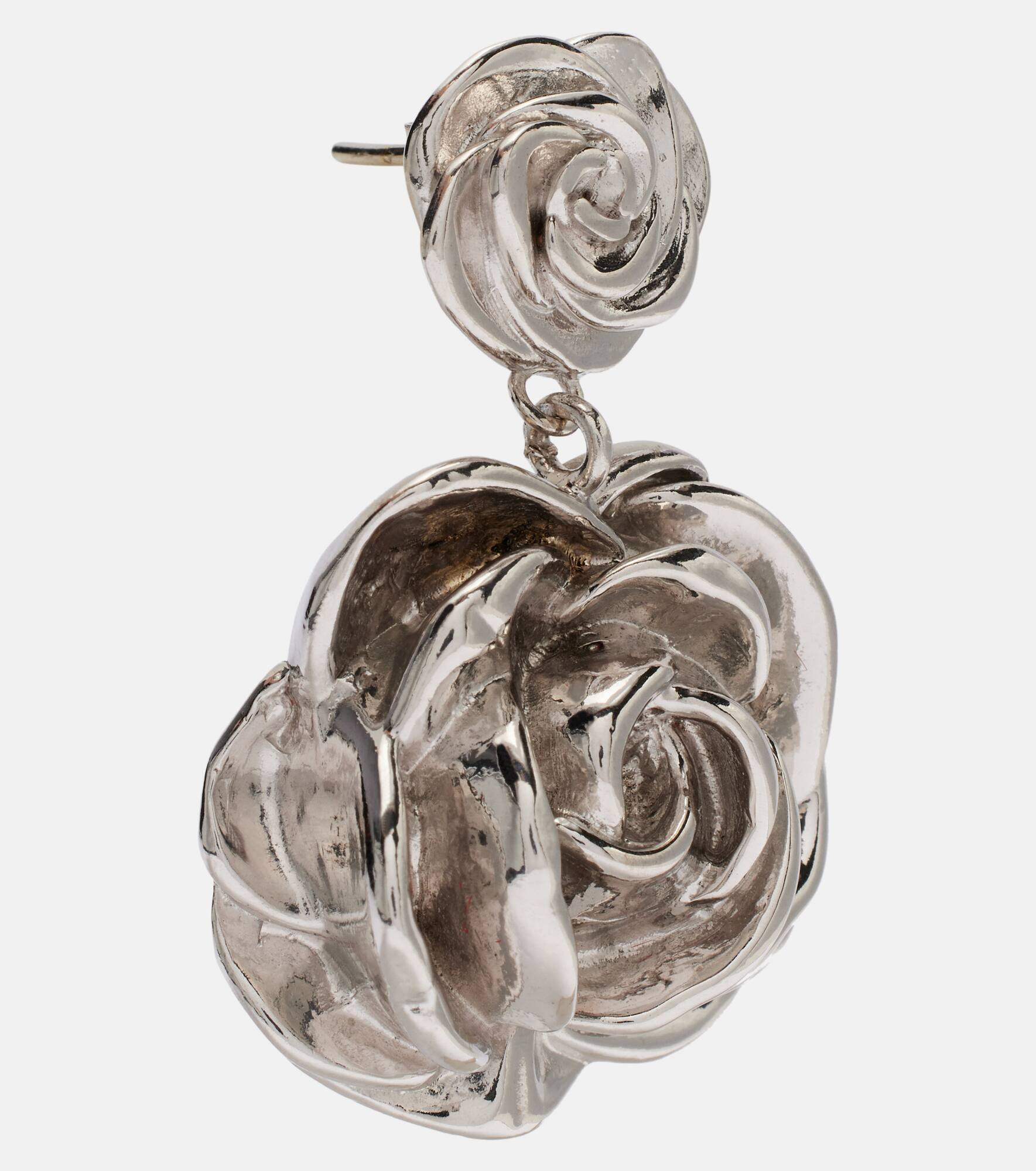 Floral earrings - 2