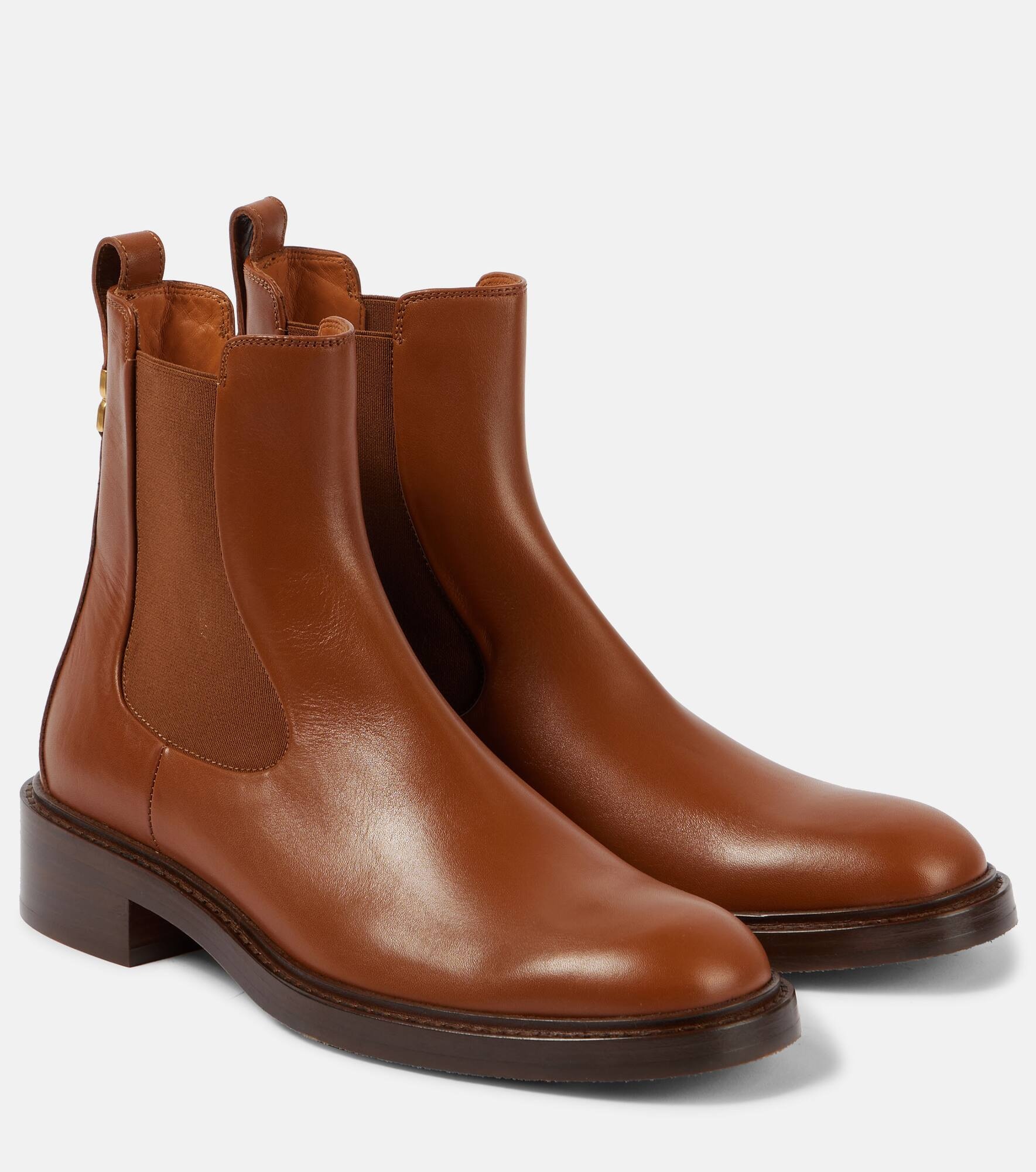 Marcie leather Chelsea boots - 1