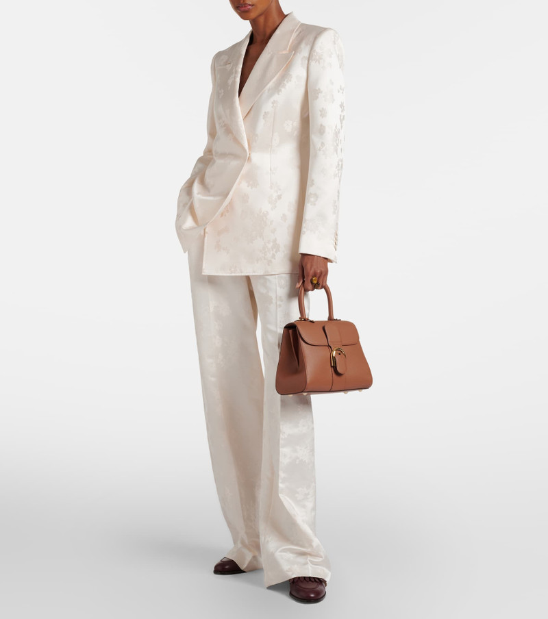 DELVAUX Brillant PM leather tote bag outlook